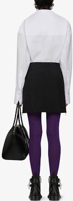 (W) ジバンシィ SS21 ウール ジップ ミニ Aライン スカート ブラック BW40H113QB-001 Shop (W) ジバンシィ SS21 ウール ジップ ミニ Aライン スカート ブラック BW40H113QB-001