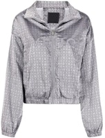 (Women) Givenchy SS22 Grey Full-Zip Logo Track Jacket. BW00CS140F-057 (Women) Givenchy SS22 Grey Full-Zip Logo Track Jacket. BW00CS140F-057