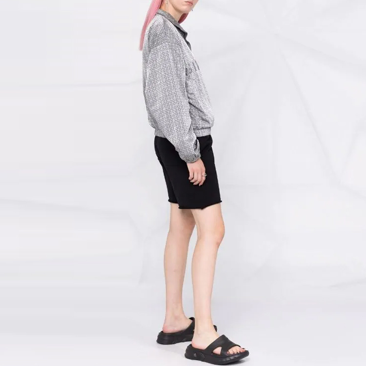 Purchase (W) Givenchy SS22 灰色全拉鍊徽標運動外套. BW00CS140F-057