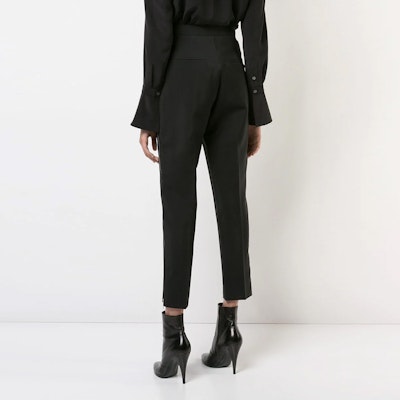 (W) 지방시 SS22 하이웨이스트 사이드지퍼 스트레이트 팬츠 블랙 BW507B10EA Shop (W) 지방시 SS22 하이웨이스트 사이드지퍼 스트레이트 팬츠 블랙 BW507B10EA