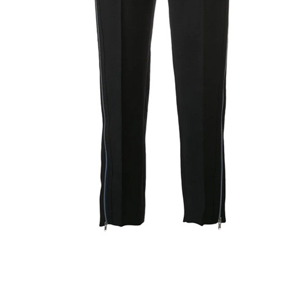 Details for (W) 지방시 SS22 하이웨이스트 사이드지퍼 스트레이트 팬츠 블랙 BW507B10EA