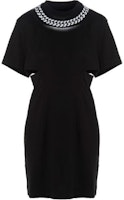 (Women) GIVENCHY SS22 Chain Accent Crewneck Short Sleeve Dress Women’s Black BW21853Z7Y-001 (Women) GIVENCHY SS22 Chain Accent Crewneck Short Sleeve Dress Women’s Black BW21853Z7Y-001