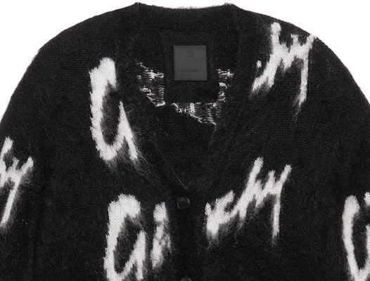 (W) Cárdigan de Punto con Botones y Logo Negro Givenchy SS23. BW90KY4ZFU-004 Sizing (W) Cárdigan de Punto con Botones y Logo Negro Givenchy SS23. BW90KY4ZFU-004