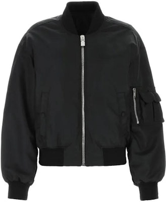 (Women) Givenchy SS23 Black Solid Color Zip-Up Baseball Collar Jacket BW00HG1YCL-001 Buy (Women) Givenchy SS23 Black Solid Color Zip-Up Baseball Collar Jacket BW00HG1YCL-001