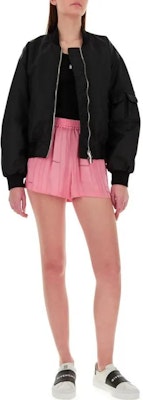 (Women) Givenchy SS23 Black Solid Color Zip-Up Baseball Collar Jacket BW00HG1YCL-001 Shop (Women) Givenchy SS23 Black Solid Color Zip-Up Baseball Collar Jacket BW00HG1YCL-001