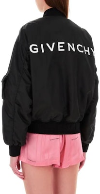 (Women) Givenchy SS23 Black Solid Color Zip-Up Baseball Collar Jacket BW00HG1YCL-001 Purchase (Women) Givenchy SS23 Black Solid Color Zip-Up Baseball Collar Jacket BW00HG1YCL-001