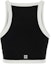 Lookbook (Women) Givenchy SS23 Cropped Tank Top with Logo Ribbed Crewneck Black BW70C83YD5-004