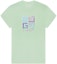 Buy (Women) Givenchy SS23 Solid Color Printed Slim Fit Green T-Shirt. BW70AS3YCU-340