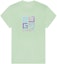 Order (Women) Givenchy SS23 Solid Color Printed Slim Fit Green T-Shirt. BW70AS3YCU-340