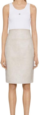 (Women) GIVENCHY SS23 White 4G Solid Metal Slim Casual Tank Top. BW70CH30ZL-100 Lookbook (Women) GIVENCHY SS23 White 4G Solid Metal Slim Casual Tank Top. BW70CH30ZL-100