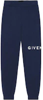 Order (W) Givenchy SS23 Archetype 復古海軍藍標誌印花運動長褲 BW50VZ3YAC-499