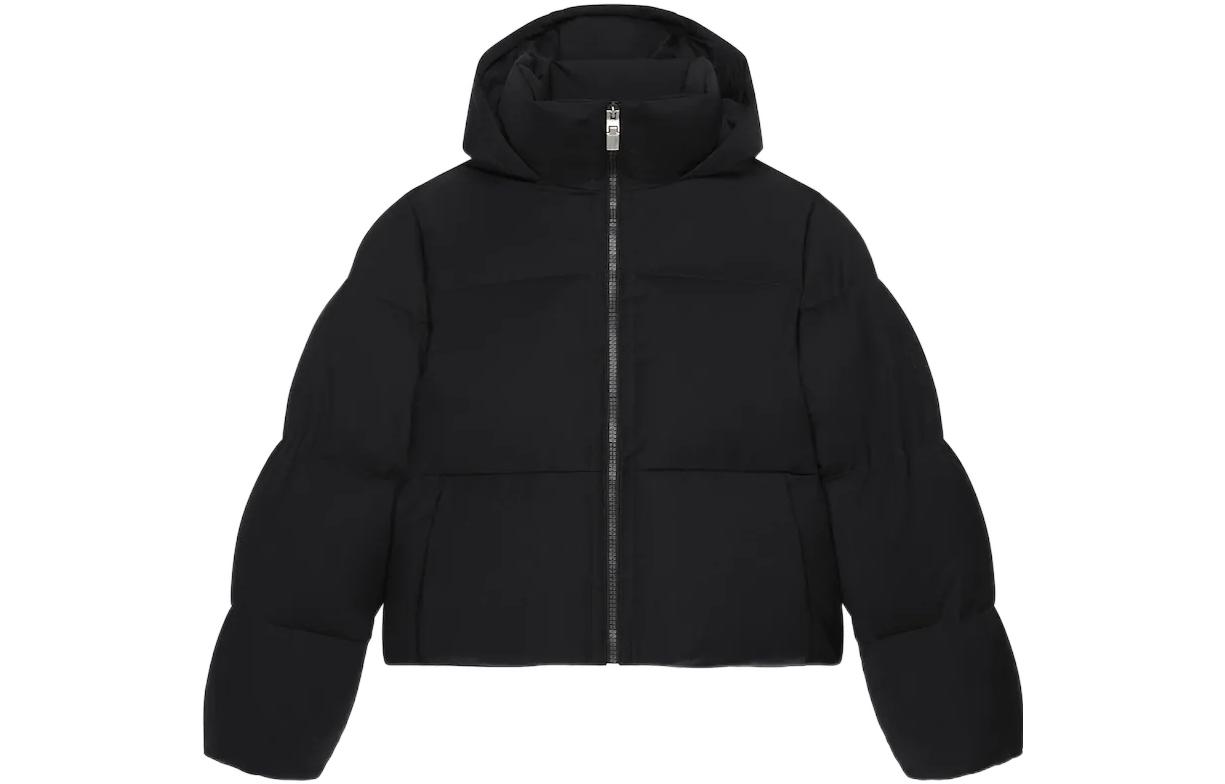 Order (Women) Givenchy SS23 Black Hoodie Jacket with Logo Print BW00J11014-001