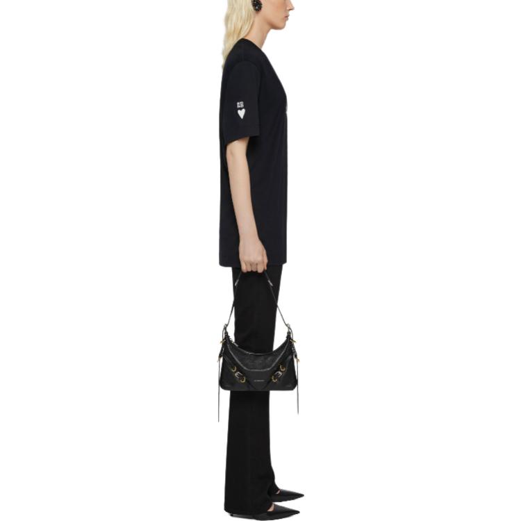 (Women) Givenchy SS23 Loose Fit  T-Shirt Black with Love Print Design. BW709Y3YH2-001 圖 5