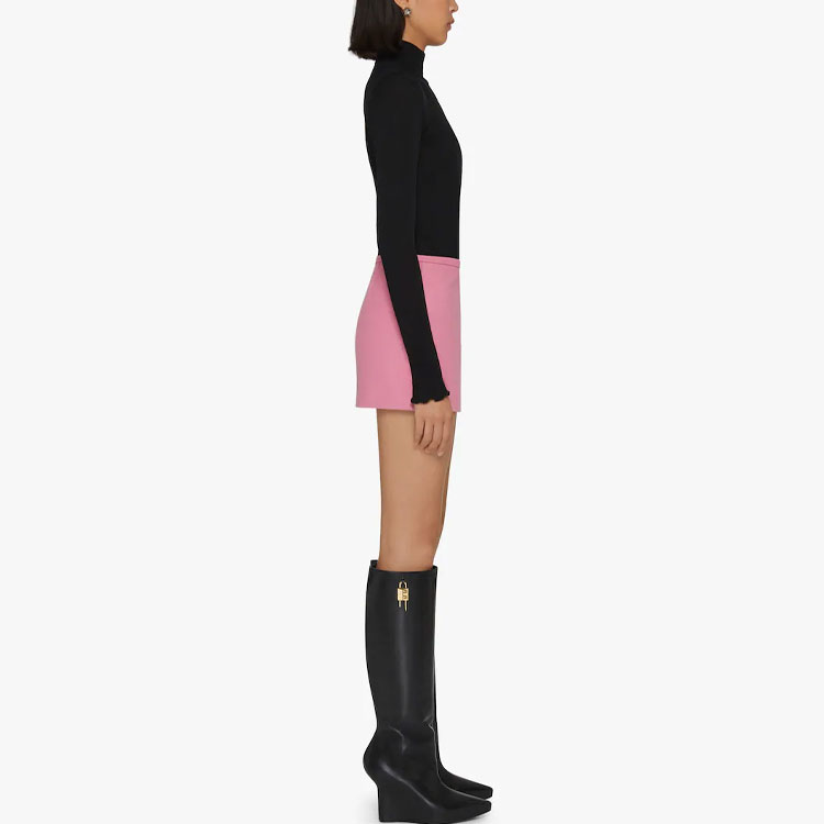 Purchase (W) ジバンシィ SS23 ピンク 無地 Uロック ショートスカート レディース. BW40NJ14ND-670