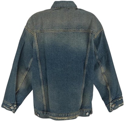 (W) 纪梵希 SS23 女士蓝色水洗牛仔夹克休闲翻领款式。 BW00JW5Y5J427 Lookbook (W) 纪梵希 SS23 女士蓝色水洗牛仔夹克休闲翻领款式。 BW00JW5Y5J427