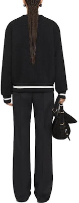 (W) GIVENCHY SS24 黑色刺繡字母G飛行夾克外套 BW00N44ZKF-001 Shop (W) GIVENCHY SS24 黑色刺繡字母G飛行夾克外套 BW00N44ZKF-001