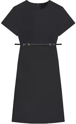 (W) ギヴァンシー SS24 ブラック 半袖 ジッパー ミニドレス BW222714L1-001 Order (W) ギヴァンシー SS24 ブラック 半袖 ジッパー ミニドレス BW222714L1-001