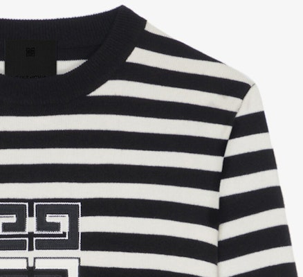 (W) 纪梵希SS24拼色条纹黑色长袖短款连衣裙 BW21XU4ZL1-001 Sizing (W) 纪梵希SS24拼色条纹黑色长袖短款连衣裙 BW21XU4ZL1-001