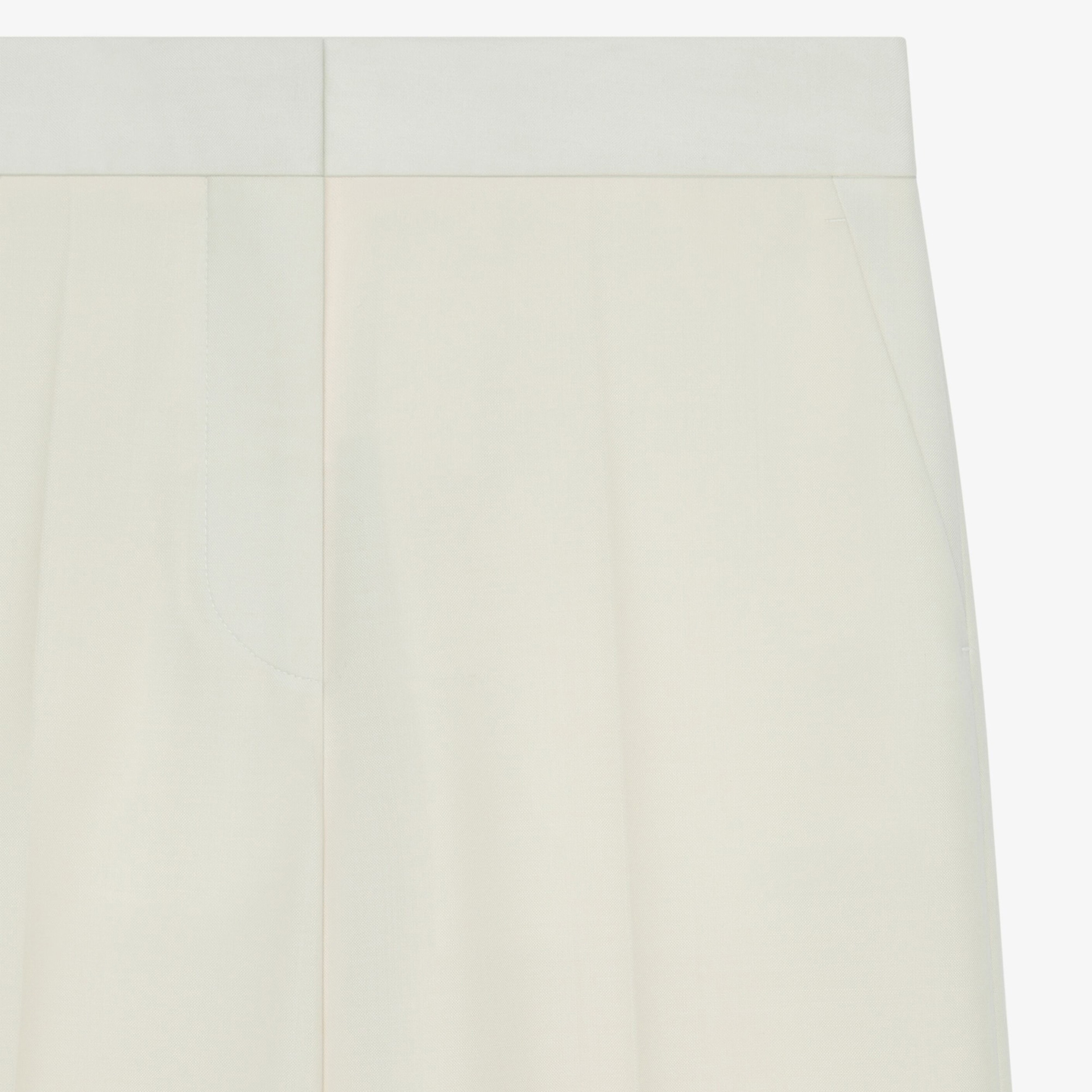 Sizing (W) ジバンシィ SS24 ローウエスト プリーツ フレアパンツ ベージュ BW5143100H-150