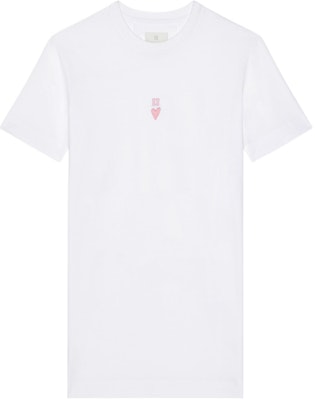 (W) 纪梵希 SS24 爱心标志刺绣短袖迷你连衣裙 女款 白色 BW20AH3YEH-149 Order (W) 纪梵希 SS24 爱心标志刺绣短袖迷你连衣裙 女款 白色 BW20AH3YEH-149