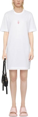 (W) 纪梵希 SS24 爱心标志刺绣短袖迷你连衣裙 女款 白色 BW20AH3YEH-149 Lookbook (W) 纪梵希 SS24 爱心标志刺绣短袖迷你连衣裙 女款 白色 BW20AH3YEH-149