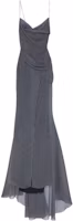 (Women) GIVENCHY SS24 Polka Dot Slip Dress with Side Slits Navy Blue Dress BW225N15NX-411 (Women) GIVENCHY SS24 Polka Dot Slip Dress with Side Slits Navy Blue Dress BW225N15NX-411