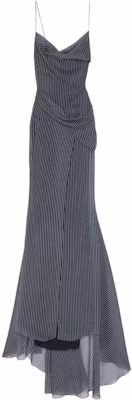 (Women) GIVENCHY SS24 Polka Dot Slip Dress with Side Slits Navy Blue Dress BW225N15NX-411 Buy (Women) GIVENCHY SS24 Polka Dot Slip Dress with Side Slits Navy Blue Dress BW225N15NX-411