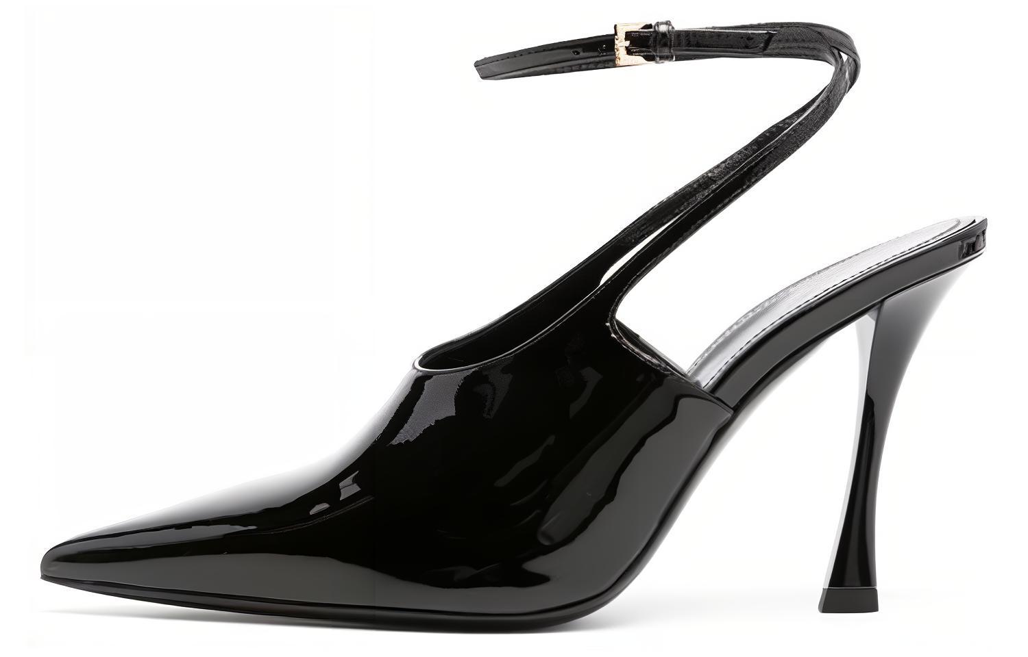 (Women) Givenchy Stiletto Pumps 'Black Patent Pointed-Toe' BE4030E1Y5-001