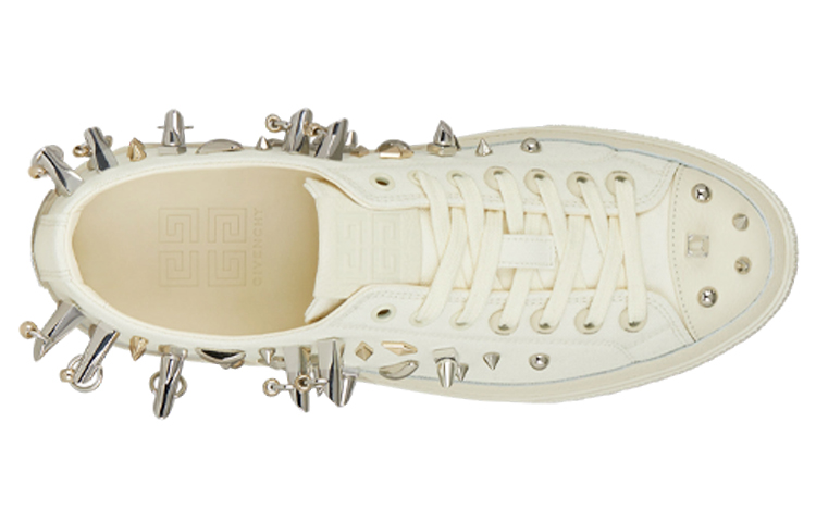 (W) Givenchy Studded 'Breathable CMFT White Fashion Sneakers' 圖 3