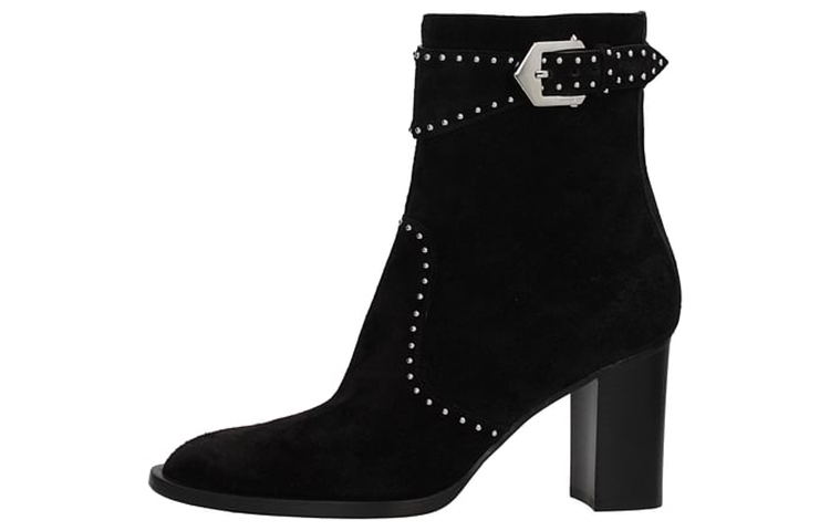 (W) Givenchy Suede Studded Boot 'Black Fashion'