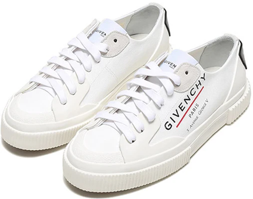 (W) Givenchy Tennis Light Sneaker 'Address Logo Print - Putih' BE000PE0PF-100 Lookbook (W) Givenchy Tennis Light Sneaker 'Address Logo Print - Putih' BE000PE0PF-100