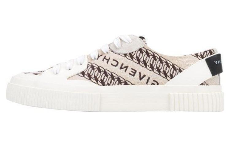 (W) Givenchy Tennis Light Sneaker 'Chain Logo - Beige'