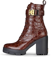 (Women) Givenchy Terra Boot 'Crocodile Embossed Brown Leather' BE603QE1AV-204 (Women) Givenchy Terra Boot 'Crocodile Embossed Brown Leather' BE603QE1AV-204