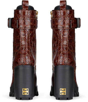 (W) Botas Givenchy Terra 'Cuero Marrón Grabado Cocodrilo' BE603QE1AV-204 Lookbook (W) Botas Givenchy Terra 'Cuero Marrón Grabado Cocodrilo' BE603QE1AV-204