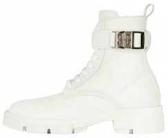 (Women) Givenchy Terra Boots White Leather BE603PE1AJ-100 (Women) Givenchy Terra Boots White Leather BE603PE1AJ-100