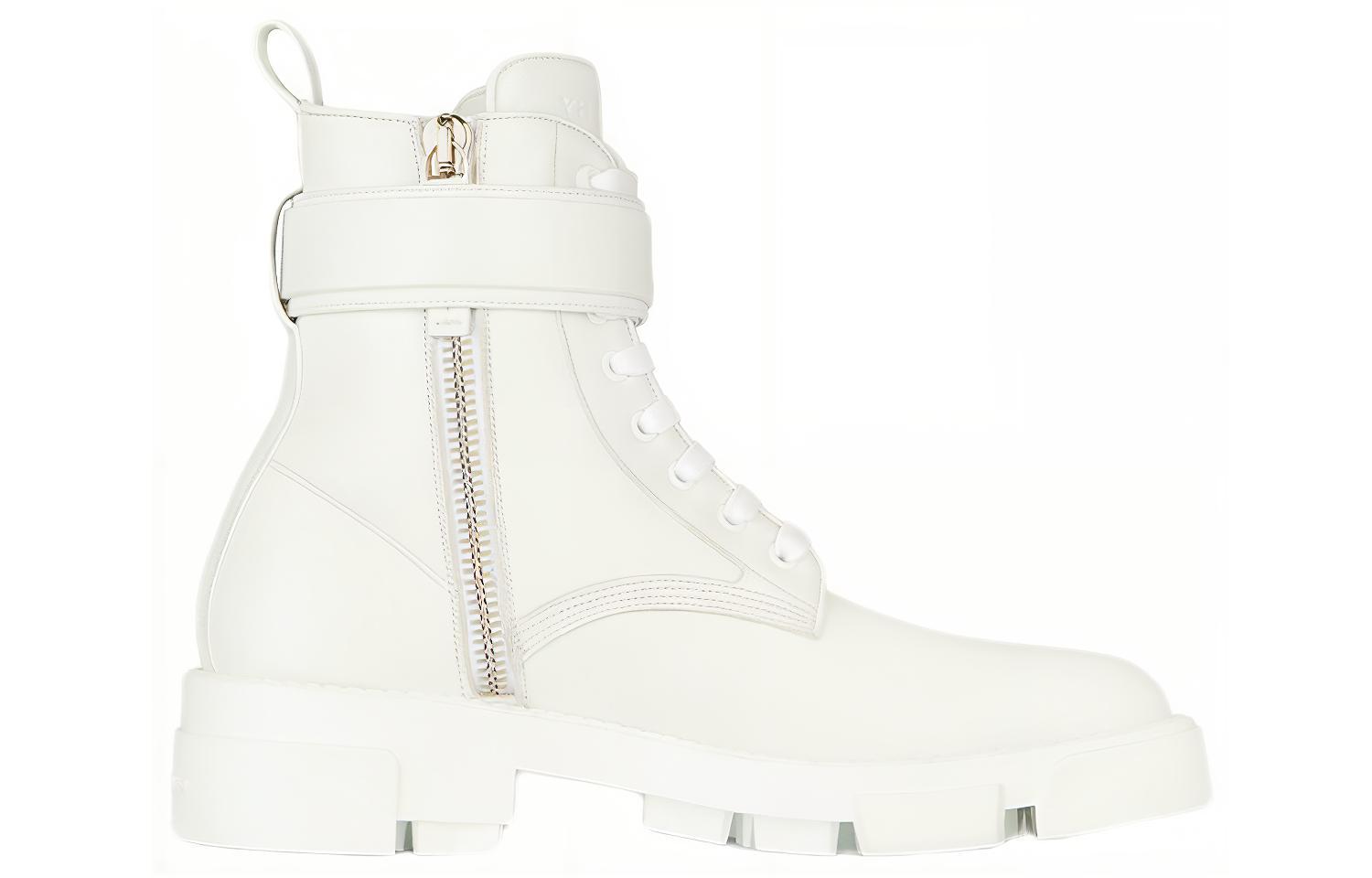 Order (Women) Givenchy Terra Boots White Leather BE603PE1AJ-100
