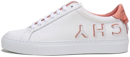 (Women) Givenchy Urban Street Low 'Reverse Logo - White Flamingo' BE0003E0DF-672 (Women) Givenchy Urban Street Low 'Reverse Logo - White Flamingo' BE0003E0DF-672