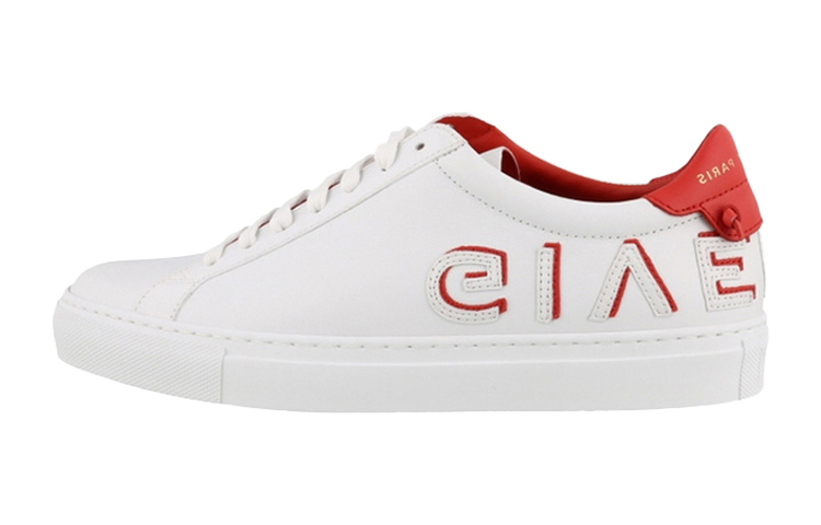 Buy (W) Givenchy Urban Street Low 'Logo Terbalik - Putih Merah' BE0003E0DF-112