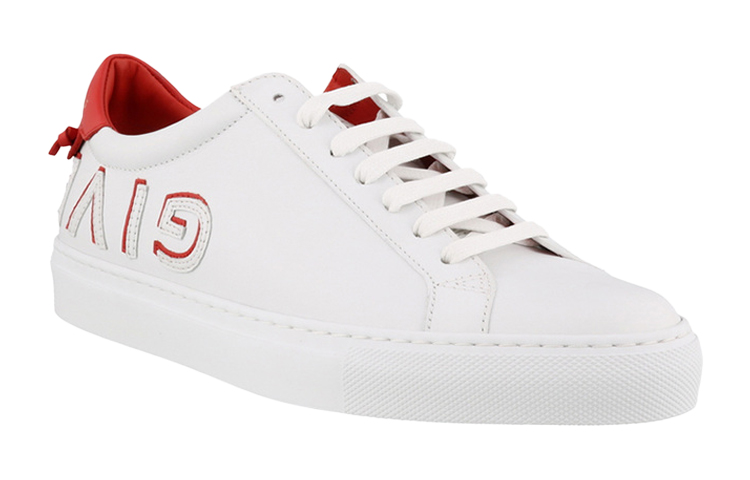 Lookbook (W) Givenchy Urban Street Low 'Logo Terbalik - Putih Merah' BE0003E0DF-112