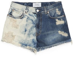 (Women) Givenchy Vintage Straight Denim Casual Shorts Blue - BW50J550JQ-415 (Women) Givenchy Vintage Straight Denim Casual Shorts Blue - BW50J550JQ-415