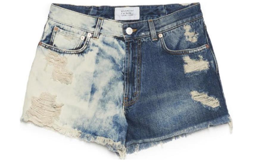 Order (W) ジバンシィ ヴィンテージ ストレート デニム ショーツ ブルー カジュアル BW50J550JQ-415