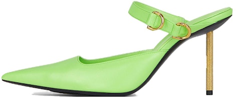 (Women) Givenchy Voyou Mule Heel 'Green Mint' BE307JE1QM-326 (Women) Givenchy Voyou Mule Heel 'Green Mint' BE307JE1QM-326