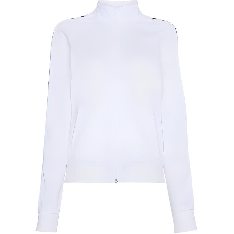 (Women) Givenchy White Track Jacket with Side Logo BW301Q300P-100