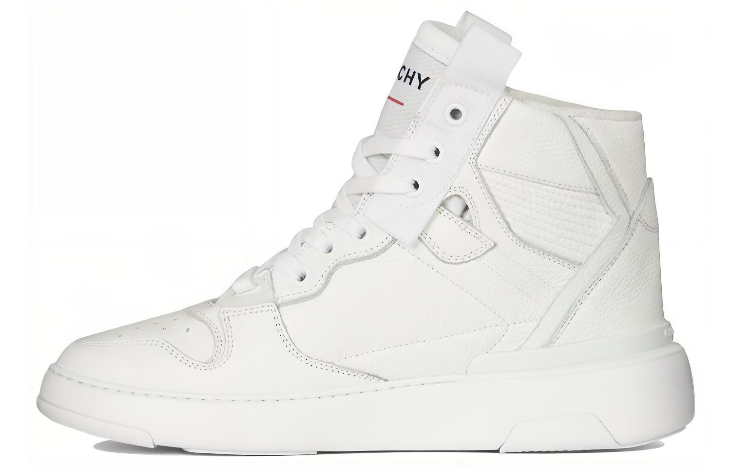 (W) Givenchy Wing High 'White Leather'