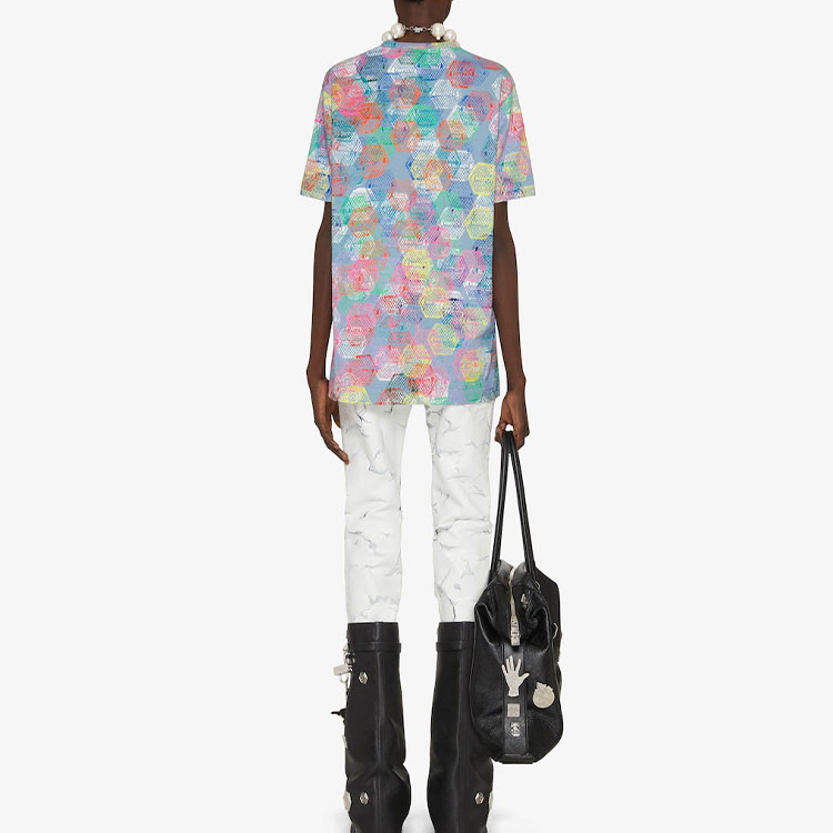 Shop (W) GIVENCHY x BSTROY FW22 六角形補丁印花T恤 多色款 BW709Y3Y9C-960