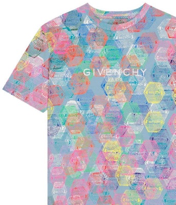 (W) GIVENCHY x BSTROY FW22 六角形補丁印花T恤 多色款 BW709Y3Y9C-960 Details for (W) GIVENCHY x BSTROY FW22 六角形補丁印花T恤 多色款 BW709Y3Y9C-960