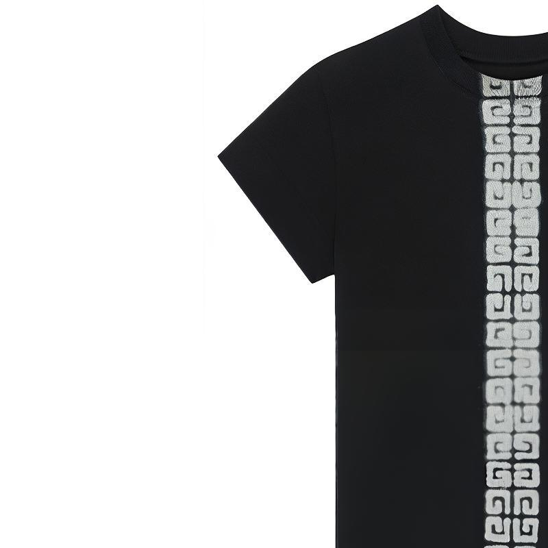 (Women) GIVENCHY Chito 4G Logo Slim Fit Black T-Shirt. BW707Y3Z8G-001 圖 6