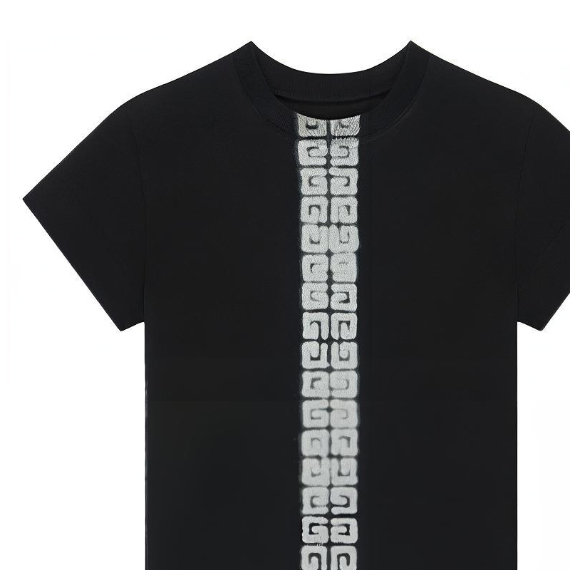 (Women) GIVENCHY Chito 4G Logo Slim Fit Black T-Shirt. BW707Y3Z8G-001 圖 7