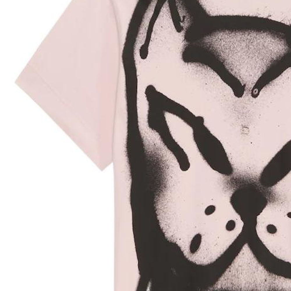 (Women) Givenchy Chito SS22  Pink Dog Print Graphic Tee BW707Z3ZAK-681 圖 8