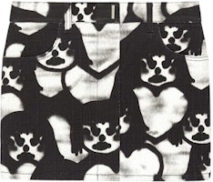 (Women) Givenchy x Chito SS22 Floral Mid-Rise Denim Skirt Women Black BW40J350QJ-116 (Women) Givenchy x Chito SS22 Floral Mid-Rise Denim Skirt Women Black BW40J350QJ-116